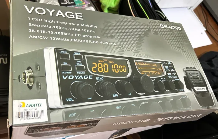 Rádio Voyager TH-9200 novo Homologado Anatel 