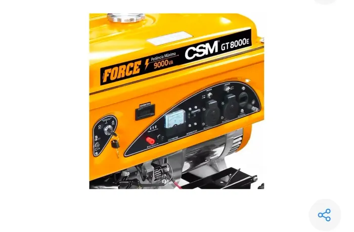 Gerador a gasolina Gt-8000E