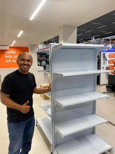 GÔNDOLAS DE CENTRO, PONTA E PAREDE LINHA FIT AMAPÁ 
