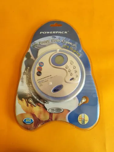 Discman powerpack lacrado