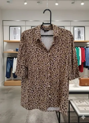 Blusa animal print Ysc Basics tamanho G