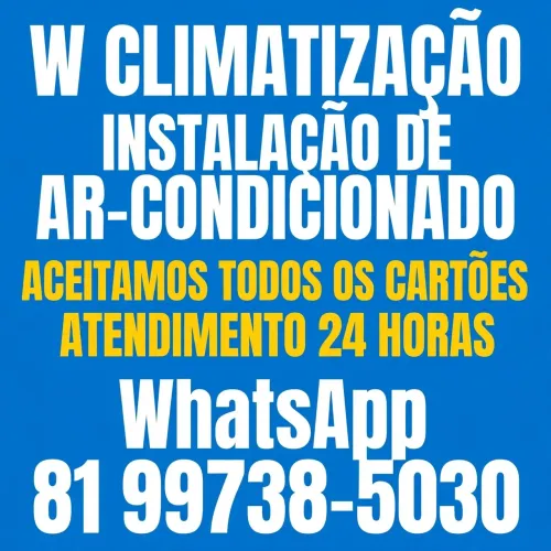 Instalação de ar condicionado