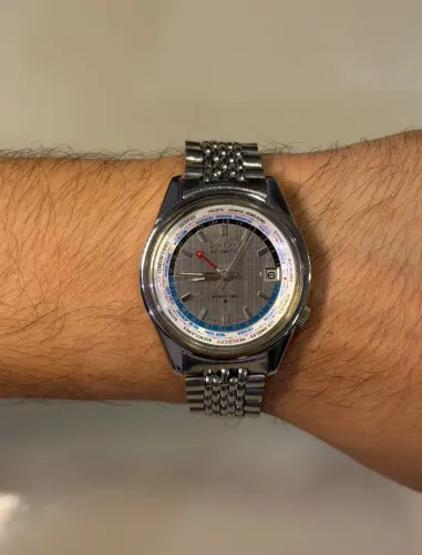 Seiko World Time GMT "Error Bezel" - 6117-6010
