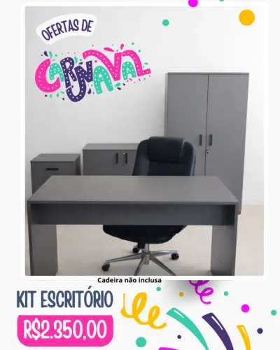 Kit escritório 