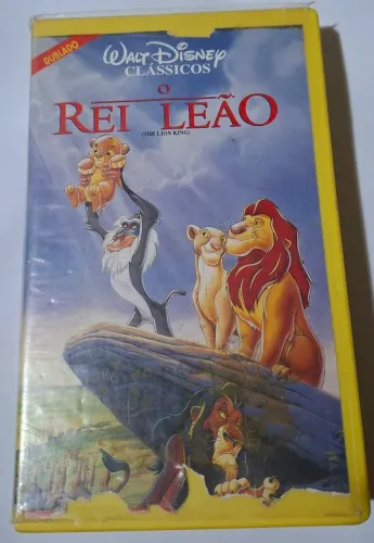 Fita Vhs original O Rei Leão (Dublado)