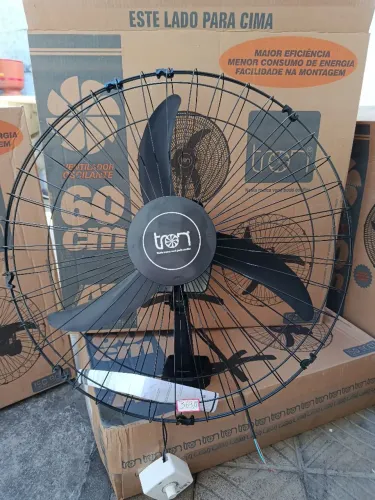 VENTILADOR OSCILANTE DE PAREDE 127V 60cm