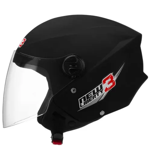 Capacete aberto