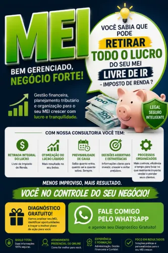 MEI - Temos consultoria Financeira, tributária e Gestão Administrativa