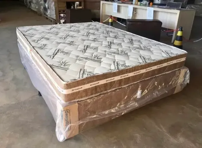 Cama box d33 casal parcelamos sem juros