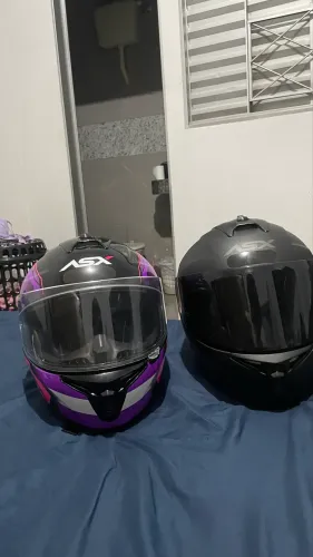 Kit 2 capacete asx draken