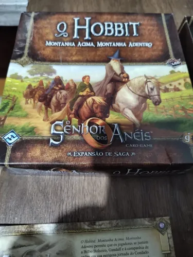 Senhor dos Anéis Card Game - O Hobbit Montanha Acima, Montanha Adentro