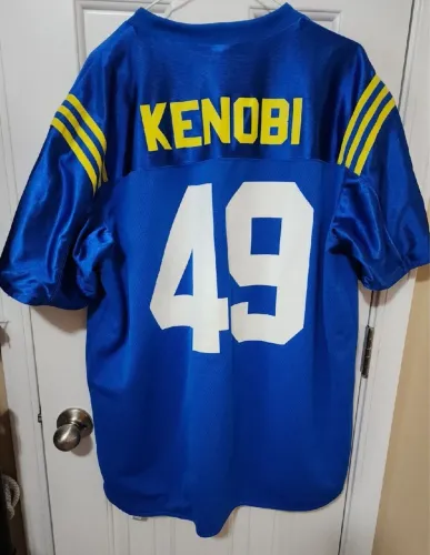 camiseta adidas jersey dupla face star wars kenobi tarkin raríssima item de colecionador