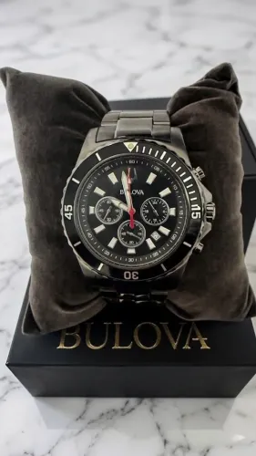 Bulova All black completo estado de zero analiso trocas