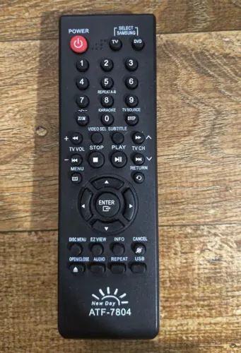 Controle remoto TV DVD Samsung ATF.7804