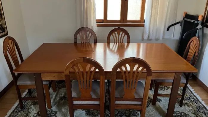Mesa de Jantar Retangular