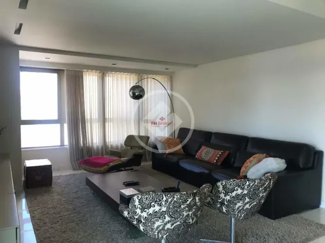 PARTAMENTO DE ALTO PADRÃO NO BELVEDERE, BH 4 SUÍTES, 2 VARANDAS E LAZER COMPLETO codigo: