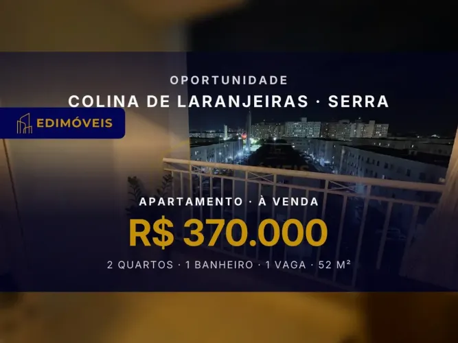 Colina de Laranjeiras: Apartamento 2 quartos com churrasqueira e salão gourmet