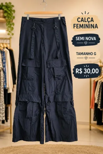 Calça cargo feminina
