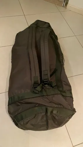 MOCHILA TUBULAR RIP STOP - VERDE OLIVA - NOVA