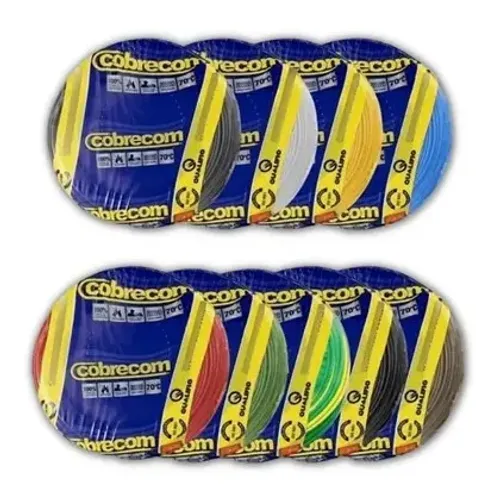 CABO 4,0MM ROLO 100MT CORES (OFERTA VALIDA ATÉ 10/06/26)