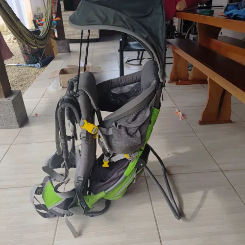 Mochila Deuter comfort kid air - carregar criança trilha