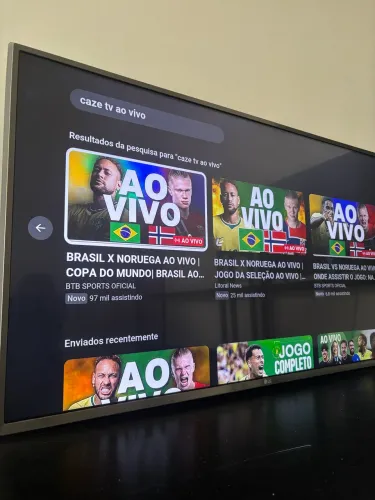 Smart TV 43 Polegadas LG 4K LED | Sistema mais novo | Televisão Wi-Fi | YouTube Netflix