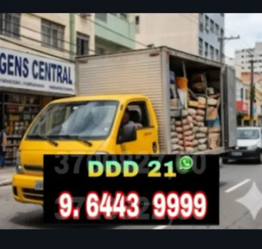 Frete, Serviços de Mudanças e Carretos com Caminhão Fechado