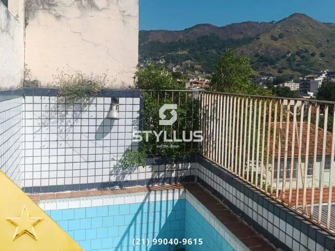 Casa de Vila Espaçosa com Piscina e 3 Quartos em Engenho de Dentro! M30K