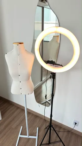 Manequim + Ring light