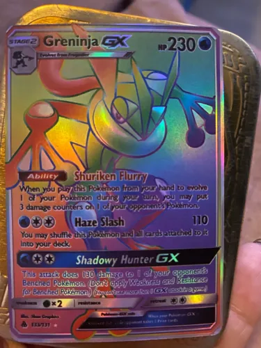 Carta Pokemon GRENINJA GX