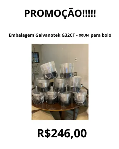 embalagens galvanotek G32CT