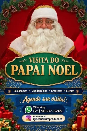 Visita do Papai Noel