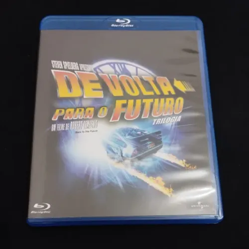 TRILOGIA DE FILMES DE VOLTA PARA O FUTURO EM BLU-RAY