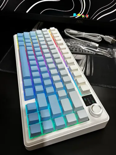 AULA F75 MAX (NOVO) MELHOR TECLADO DO MERCADO