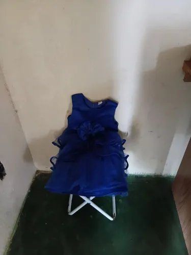 Vestido fésts menina 5 a 8 anos