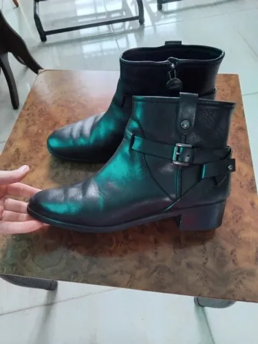 Bota couro legítimo 38