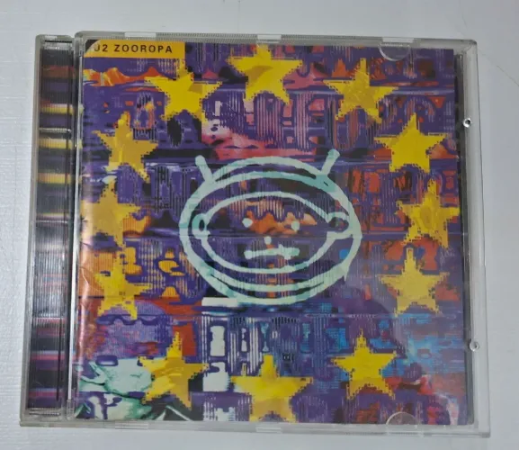 CD, Zooropa, 1993, com encarte