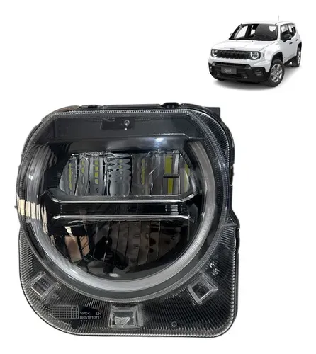 Farol Renegade 2022 2023 Full Led Reator Esquerdo Original Esquerdo/motorista