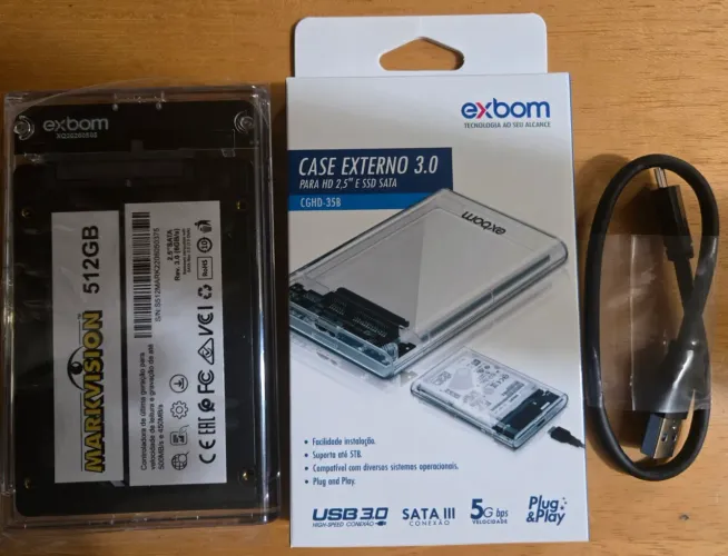 SSD Externo 512 GB