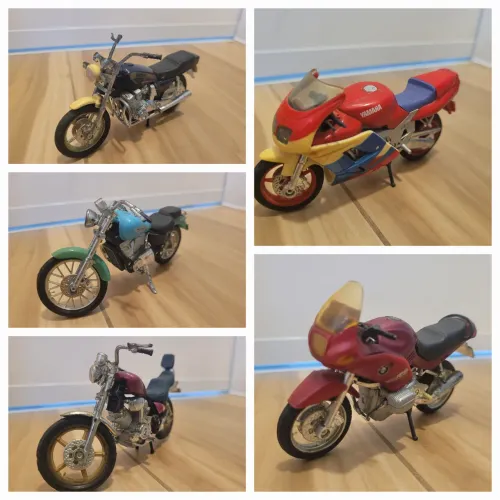 10 miniaturas motocicleta maisto 1:18