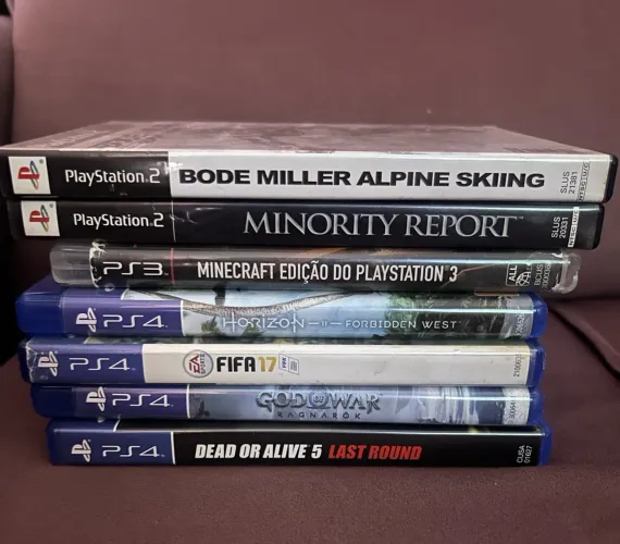 Lote Jogos ps4 ps3 ps2 original