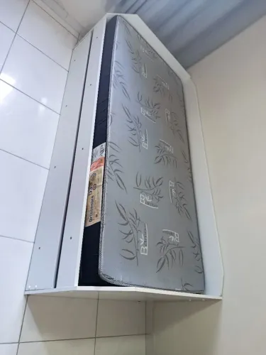 Cama solteirão + colchão + auxiliar