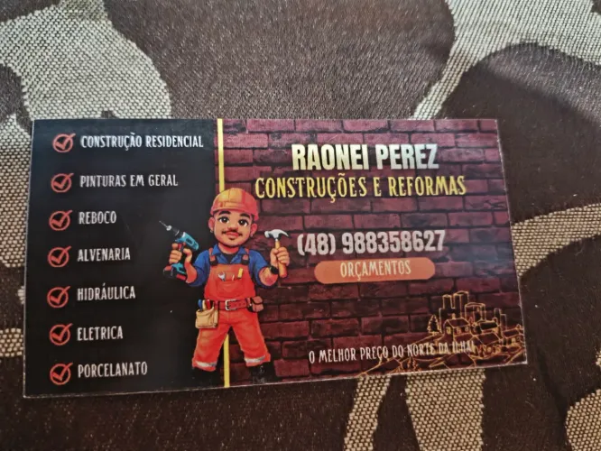 Raonei reformas e construção 