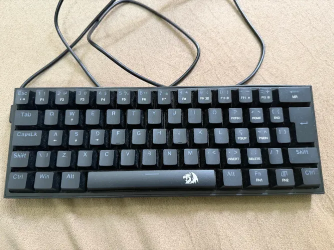 Teclado Gamer Redragon Fizz Switch Marrom