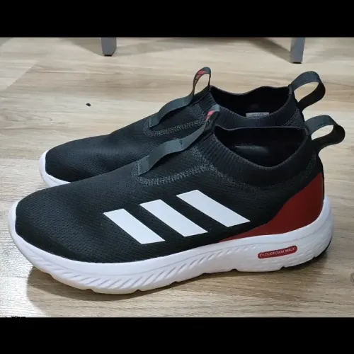 Tênis Adidas Cloudfoam Move Sock - Cor Preto, Branco e Vermelho - Número 43 BR