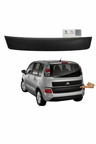 Acabamento Tampa Porta-Malas Citroen C3 Picasso Preto (Peça de Reposição Nova)