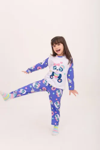 pijama menina panda tam 4
