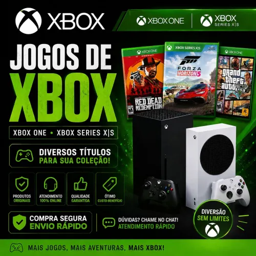 JOGOS PARA XBOX ONE E XBOX SERIES XS