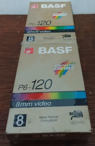 FITS VÍDEO BASF P6-120 8MM 120 MIN NOVA LACRADA