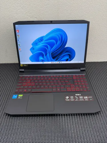 Notebook Gamer Acer Nitro 5 i5-11ª | 16GB RAM | GTX 1650 4GB | NVMe 512GB | 15.6 144Hz
